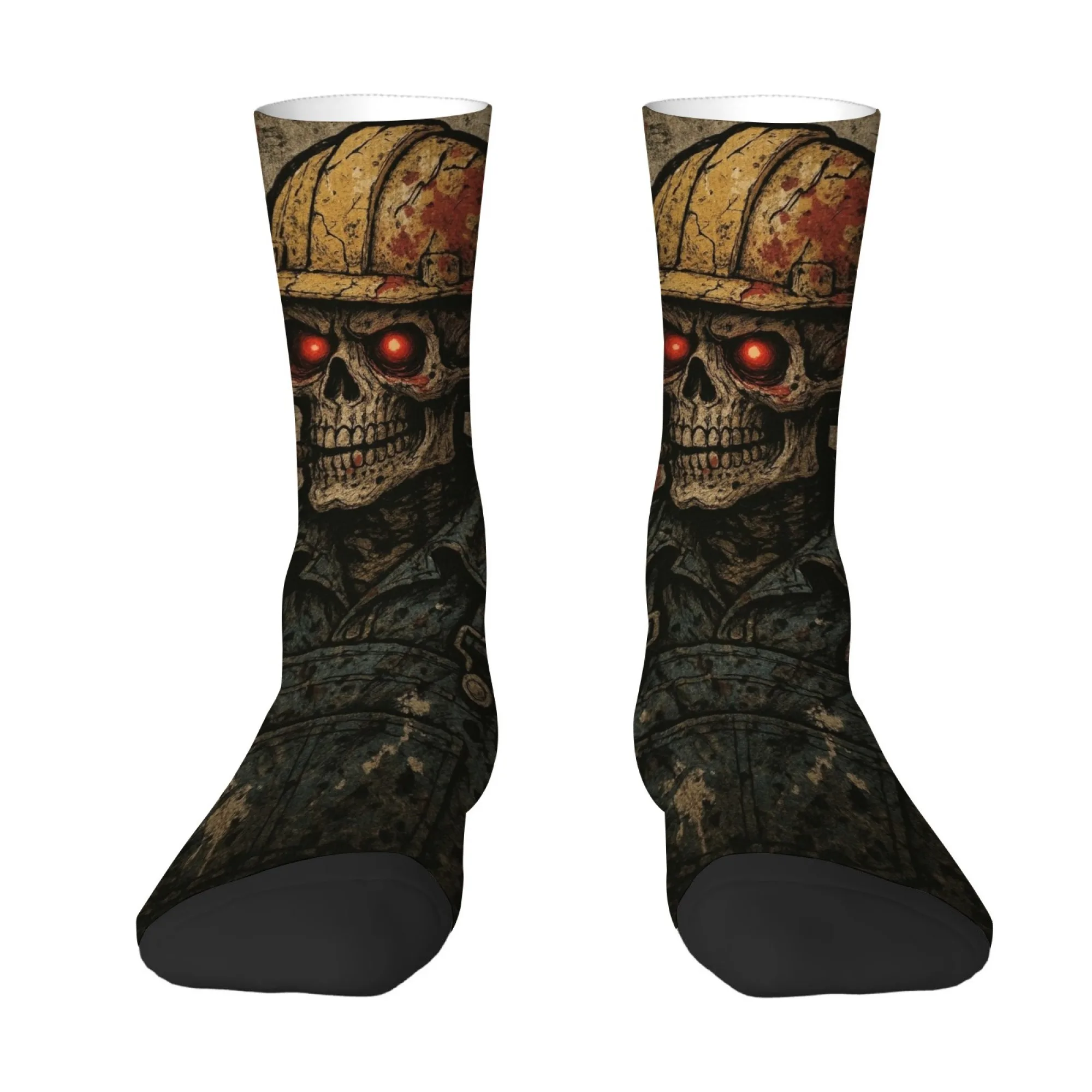 

Punk Skeleton Men's Socks Cyber Aesthetic Style Casual Sports Socks Novel and Interesting Happy Hip-hop Socks Crazy Party Gifts