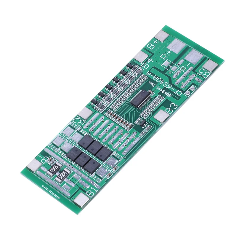 A37T-5X 24V 6S 20A 18650 Li- Lithium Battery Protection Board Solar Lighting Bms Pcb With Balance For Ebike Scooter