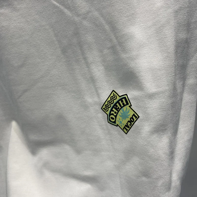 الأحمر ثلاثية الأبعاد رسائل شعار طباعة مارتين روز تي شيرت أفضل جودة القطن الصيف المتضخم المحملة بطل محلي تي شيرت مع العلامات