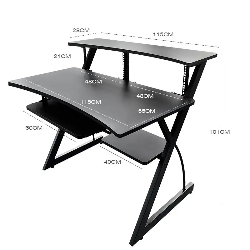 Music Production Studio Table Audio Control Room Arranging Workbench Home Frame Table