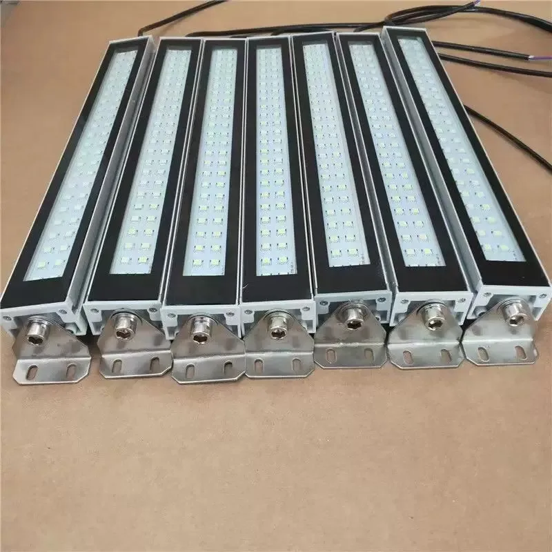 24V/220V Led Machine Tool Work Light Waterproof Oil-proof Explosion-proof Lamp CNC Lathe Lighting Lamp Aluminum Alloy Led Lamps