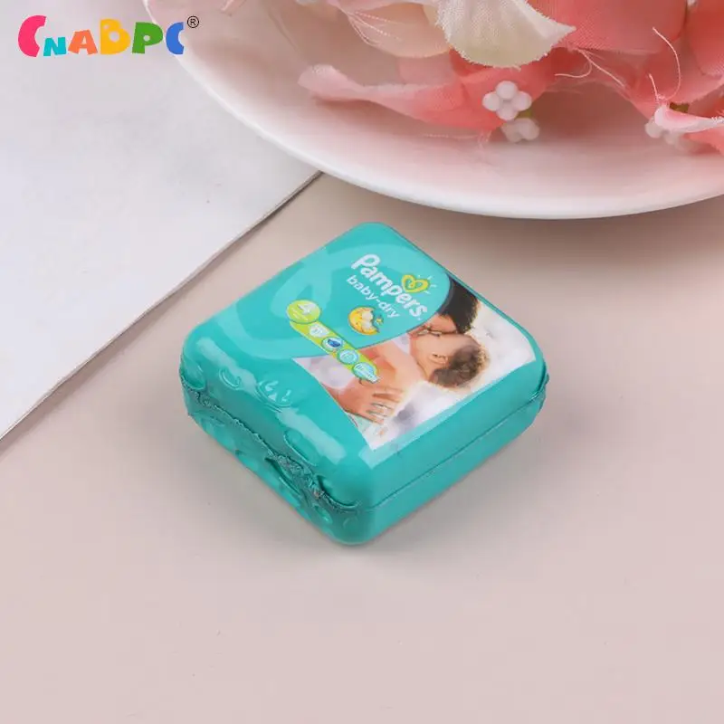 1:12 Dollhouse Miniature Baby Diaper Model For Doll House Accessories Toys For Kids Pretend Play Toy