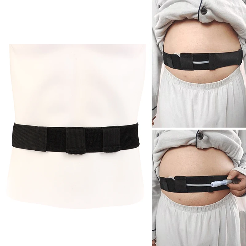 Adjustable Breathable Abdominal Belt Peritoneal Dialysis Conduit Belt Peritoneal Dialysis Tube Protection Belt Therapy Accessory