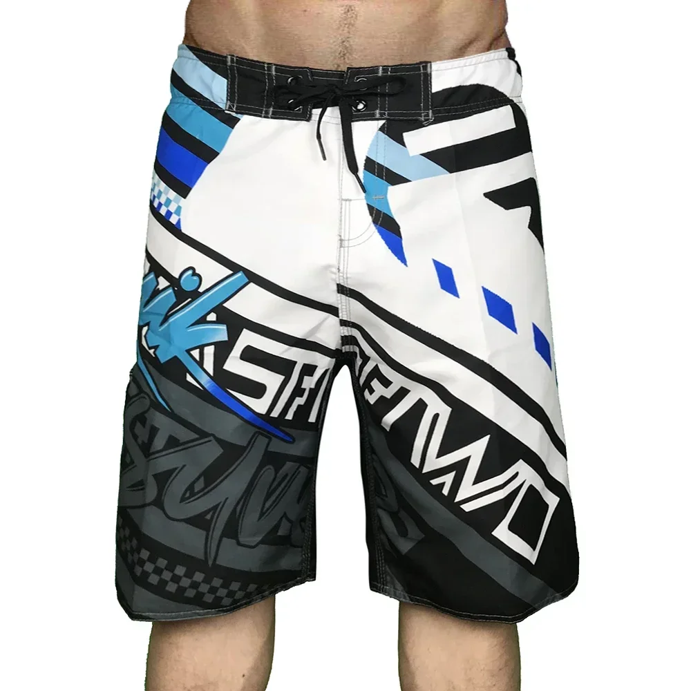 Pantalones cortos de tabla de Surf para hombre, bañadores de playa, ropa de natación, Bermudas Masculina, vacaciones en la playa de verano, natación informal