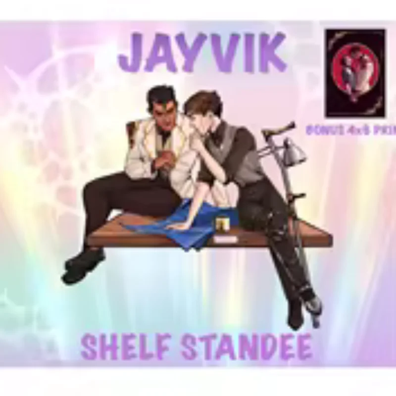 Jayvik Anime Acrylic Standee Print Figure Desk Decor Shelf Monitor Cute Character Acrylic Display Stand Fans Collection Gift