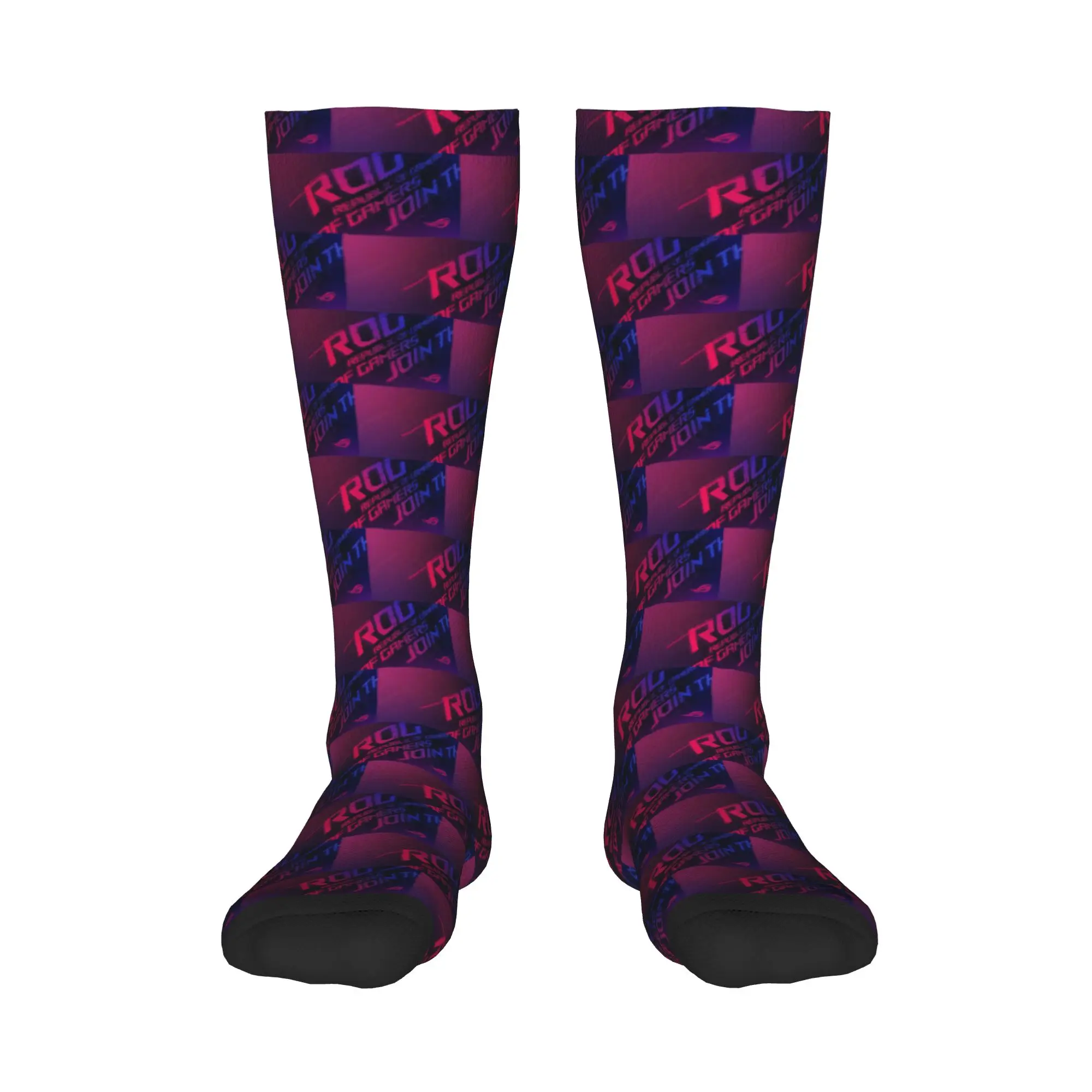 

All Seasons Crew Stockings Join the Republic of gamers Rog Asu Socks Harajuku Casual Long Socks Accessories for Men Women