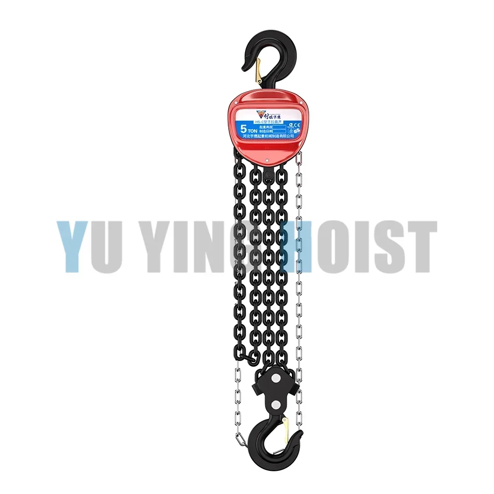 HSZ-C Hand Chain Hoist Tool Chain Block Winch With CE For Lifting