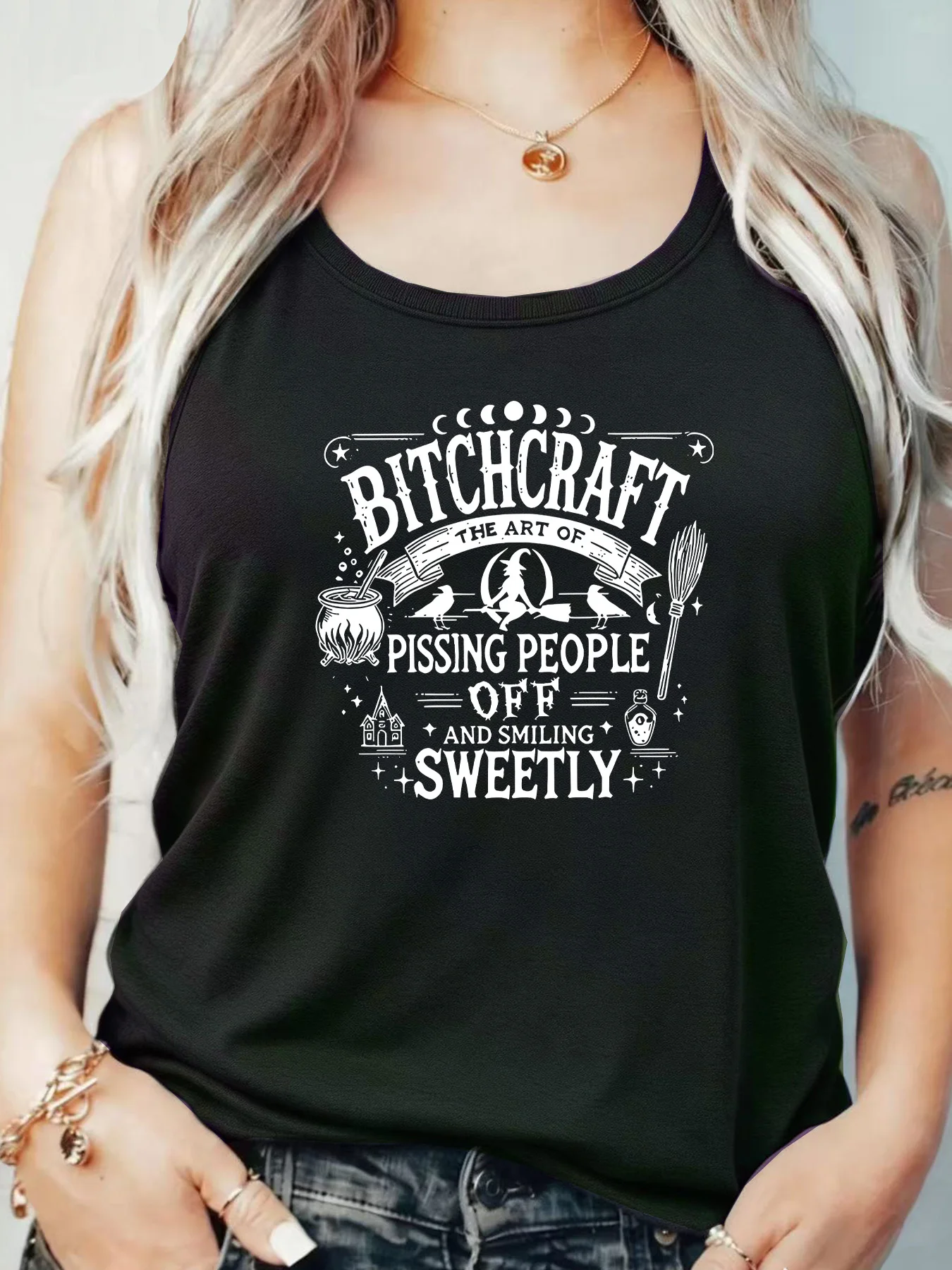 

Loose Fit Printed Pocket T-Shirt for Women with Ribbed Collar round Neck 1-8XL plus Size Comfortable Casual Vest
