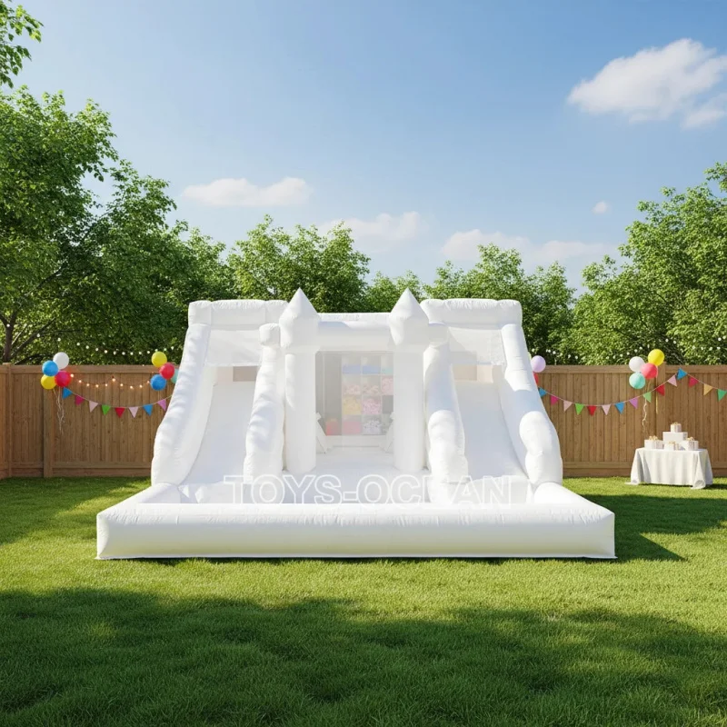 Commercial High Quality PVC Castle Kids Soft Play Equipment Inflatable Bounce House with Slide Jumper Combo with Ball Pit