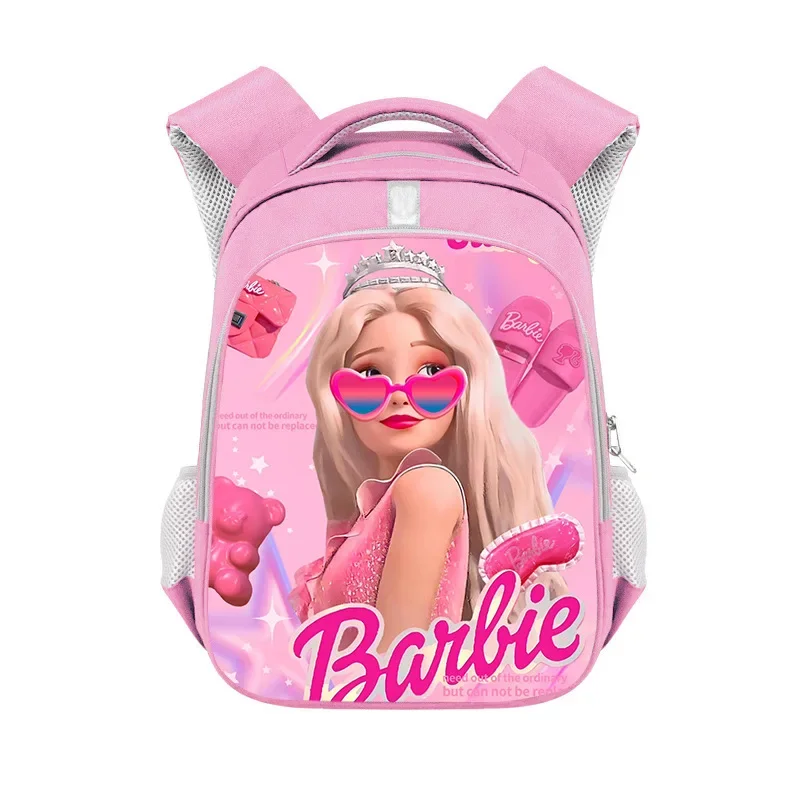 Plecak Barbie Cute Cartoon Princess Kids School Bag 13inch Kindergarten Girls Pink Backpack Student Supplies Stationery Gifts