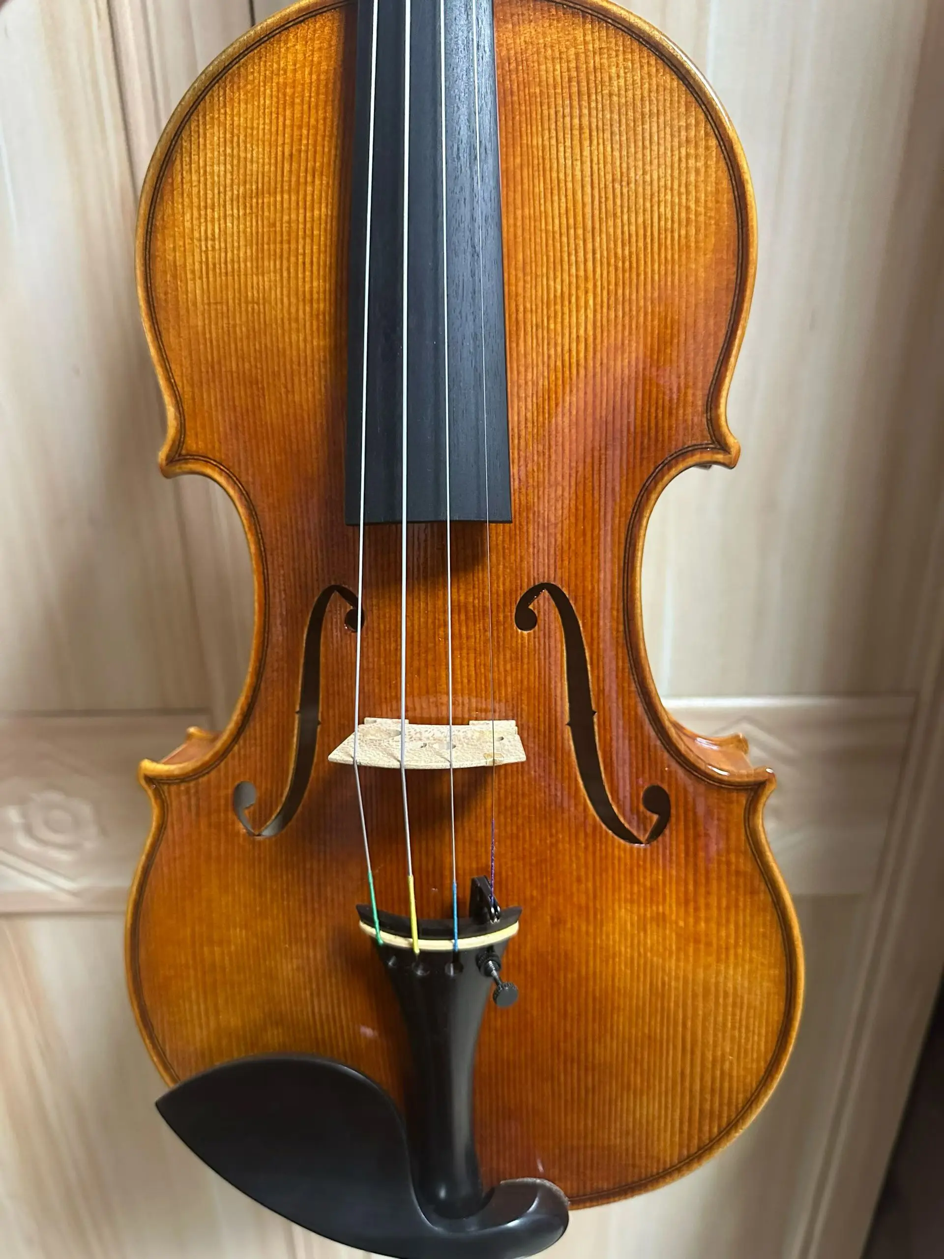 Guarneri 1742 Handmade Violin 4/4 size 30 Years of European Spruce ！Italian Oil Varnish Professional grading examination Violin