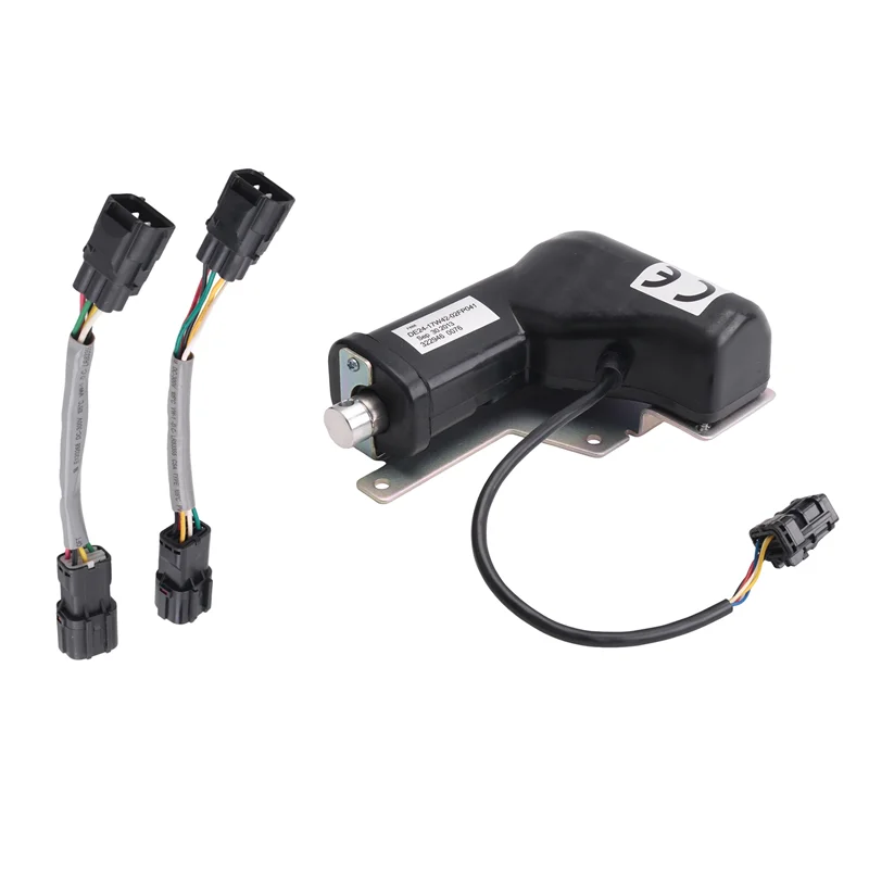 

Двигатель дроссельной заслонки акселератора регулятора, подходящий для моделей экскаваторов 0076 920D 922 ZE2055, номер детали 327435 DE24-17W42-02FP041