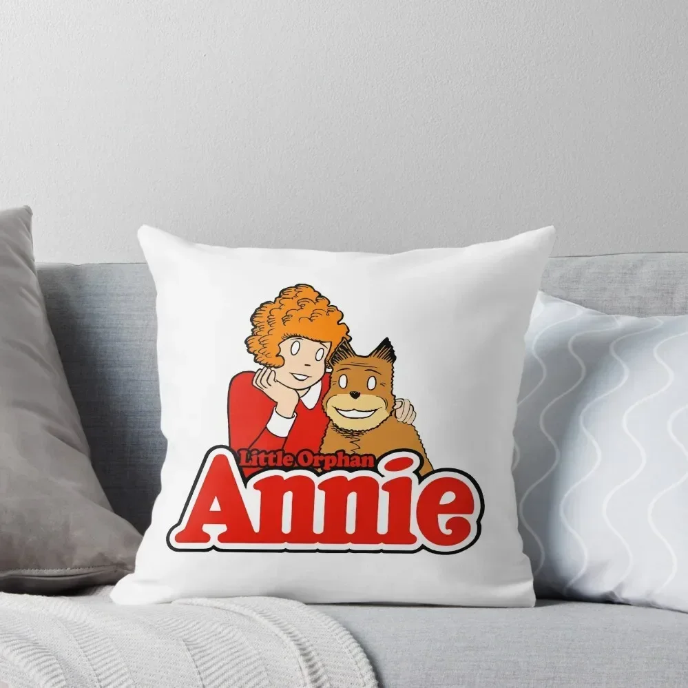 

Little Orphan Annie Throw Pillow christmas decorations for home 2025 Embroidered Cushion Cover pillow