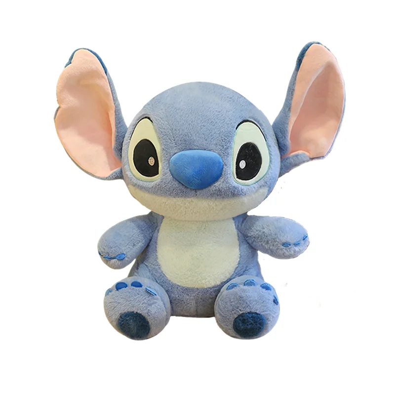 Leuke Lilo en Stitch pluche cartoon blauwe pop anime kerst speelgoed kawaii kamer decoratie mooi zacht cadeau voor kinderen vriend