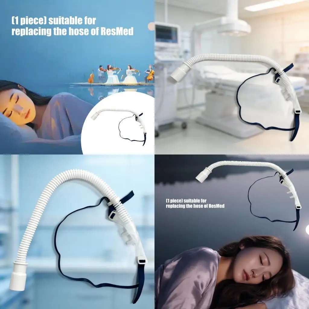 

Mask Cushion Frame Tubing Accessory 1.8m Length Replacement Short Tube Frame Assembly Easy to Installation