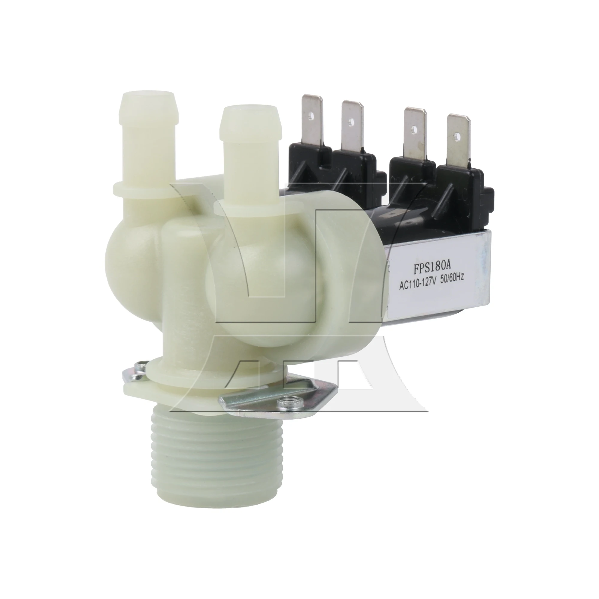 BQLZR Washer Water Inlet Valve 110/120V Replacement Parts Compatible with 34001151 Washing Machine Repair Accessories
