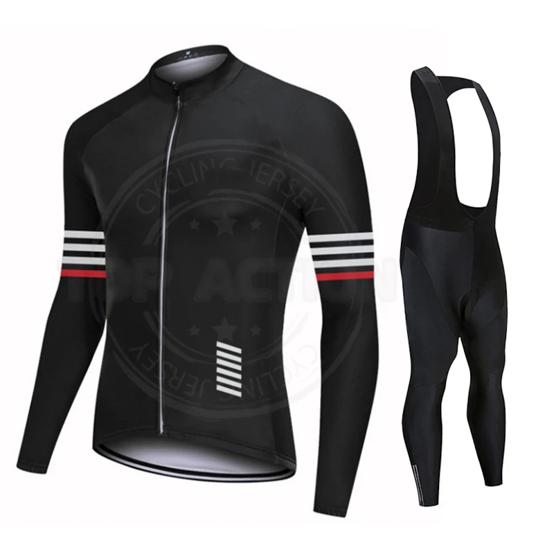 Men Autumn Spring Cycling Jersey Set Mountian Bike Clothes Wear Ropa Ciclismo Racing Equipos Ciclismo Clothing Cycling