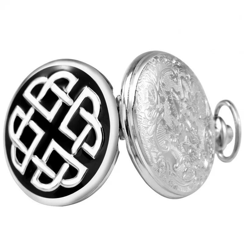 Nuevo reloj de cuarzo con cordón, moda creativa, patrón en forma de corazón, epoxi, reloj de bolsillo grande con tapa, suministro directo de fábrica