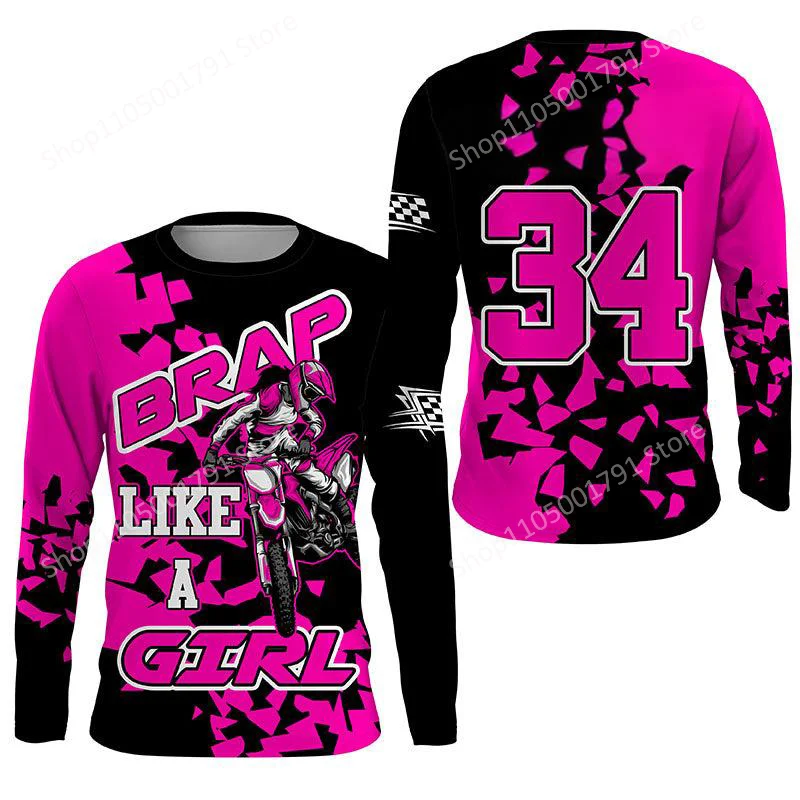 

Мужская летняя простая повседневная футболка с круглым вырезом и длинными рукавами с принтом, дышащий быстросохнущий удобный спортивный велосипедный костюм