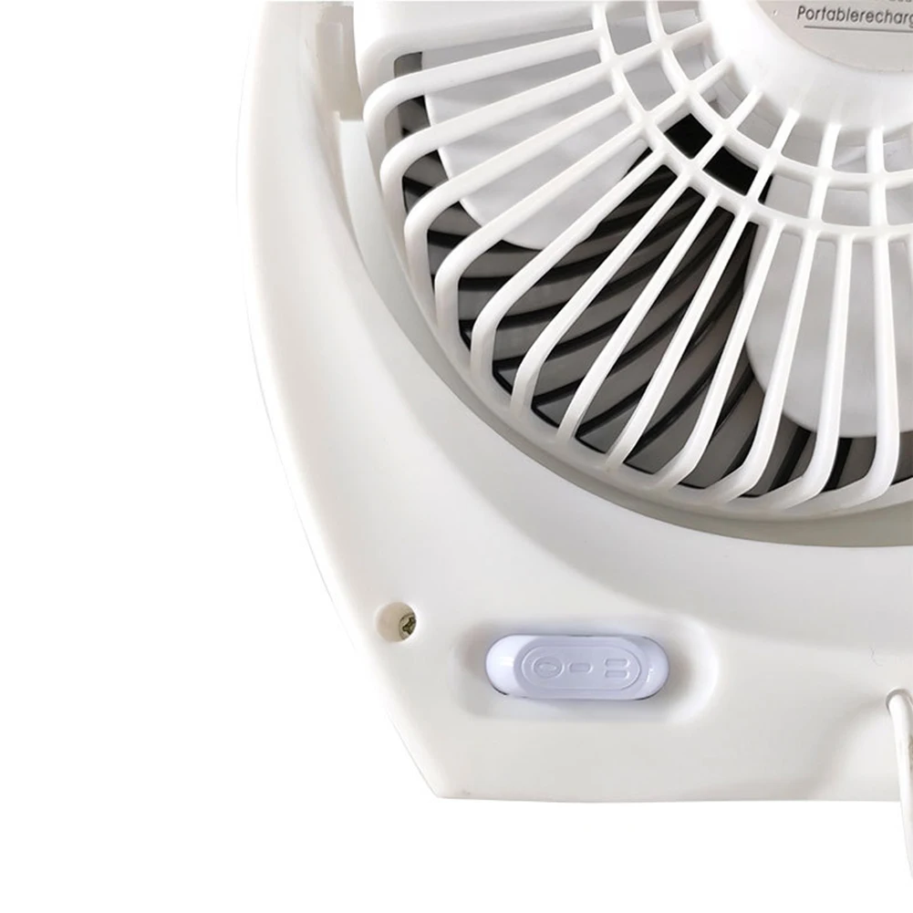 Solar Panel Fan Portable Solar Fan with USB Solar Powered Camping Fan Outdoor Fan for Picnic Barbecue Fishing Travel