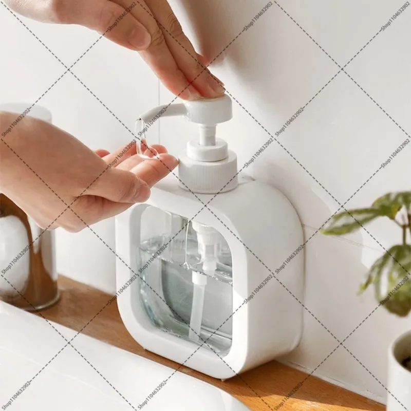 Botol Pembersih Tangan Minnie Mickey Mouse 300Ml Aksesori Kamar Mandi Botol Dispenser Sampo Lucu Cetak Grafis Anime Kartun