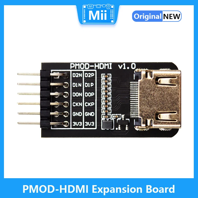 

PMOD-HDMI Expansion Board iCESugar FPGA Expansion Module Standard PMOD Connector High Definition HDMI Display