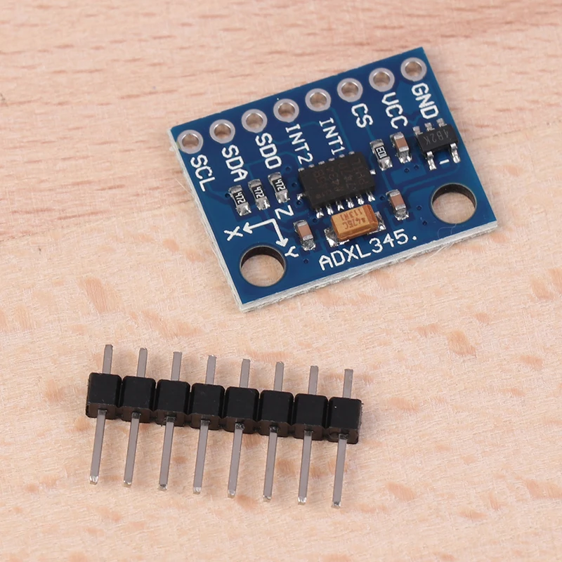ADXL345 GY-291 Aceleración digital de 3 ejes del módulo de inclinación por gravedad Transmisión IIC/SPI