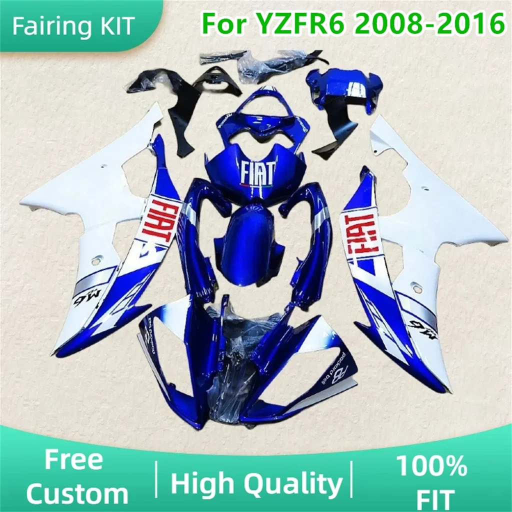 New ABS Plastic Motorcycle Fairing kit for YAMAHA YZF R6 08 10 11 12 14 15 16 YZF-R6 2008 2010 2011 2012 2013-2016 Free Custom