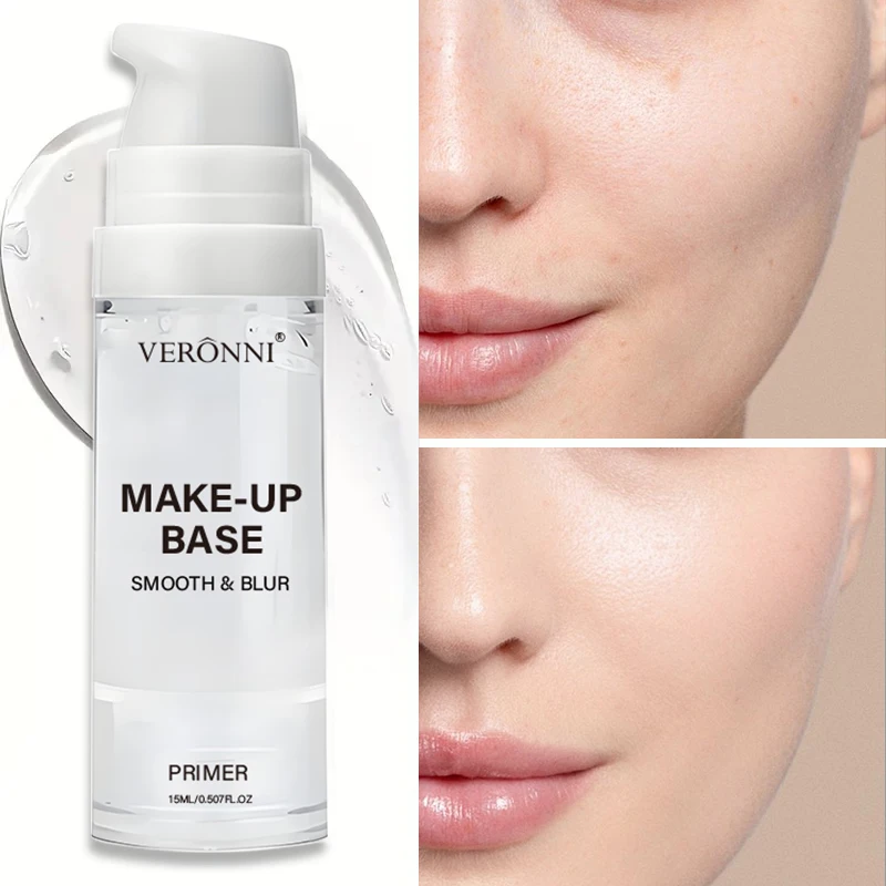 15ml Makeup Primer,Invisible Pore Color Rendering Hold Makeup,For Base Makeup And Makeup Finishing Makeup Face Cosmetics