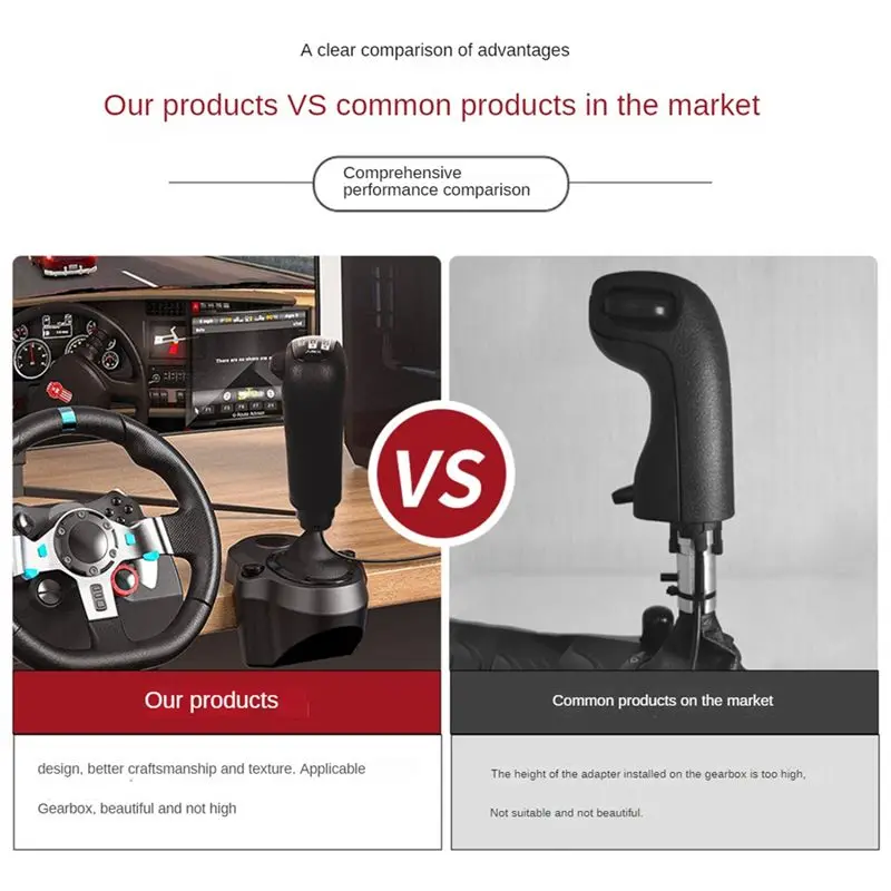 USB Shift Knob For Logitech G923 G29 G27 G25 TH8A For ETS2&ATS Scania Truck High Low Gear Simulator Shifter Simulators Parts-A02