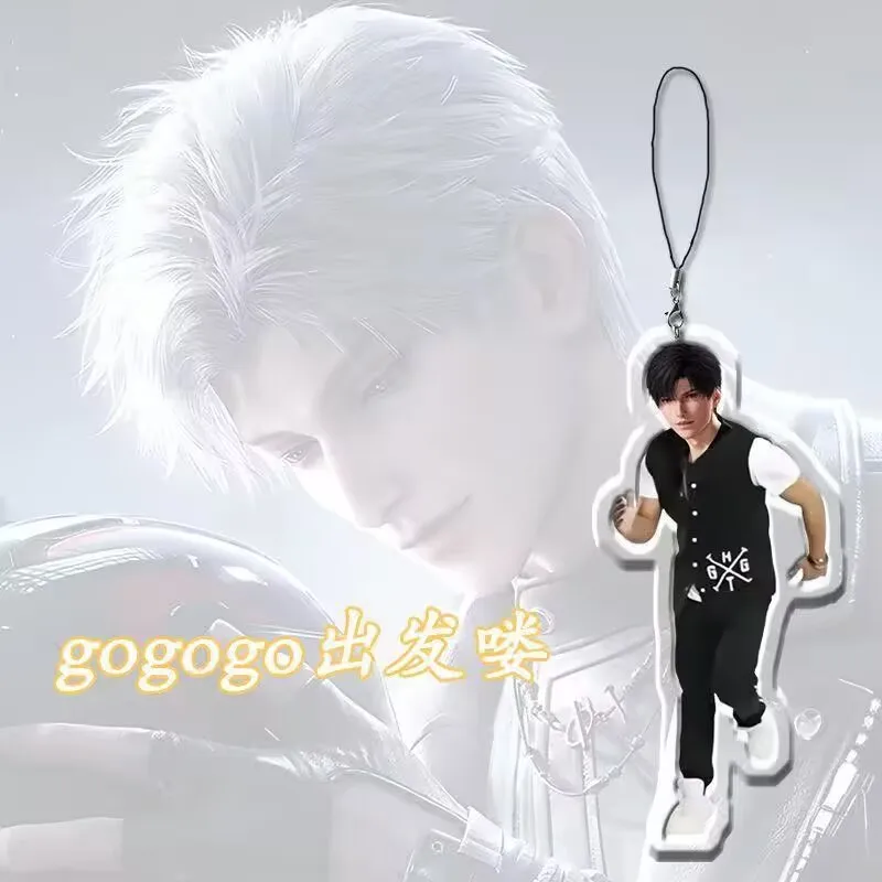 「走れ！ 「Love and Deep Space」周辺機器 gogogo レッツゴー！ 「Qi Yuli Shenshen Xinghui Qin Che」携帯電話チェーン。