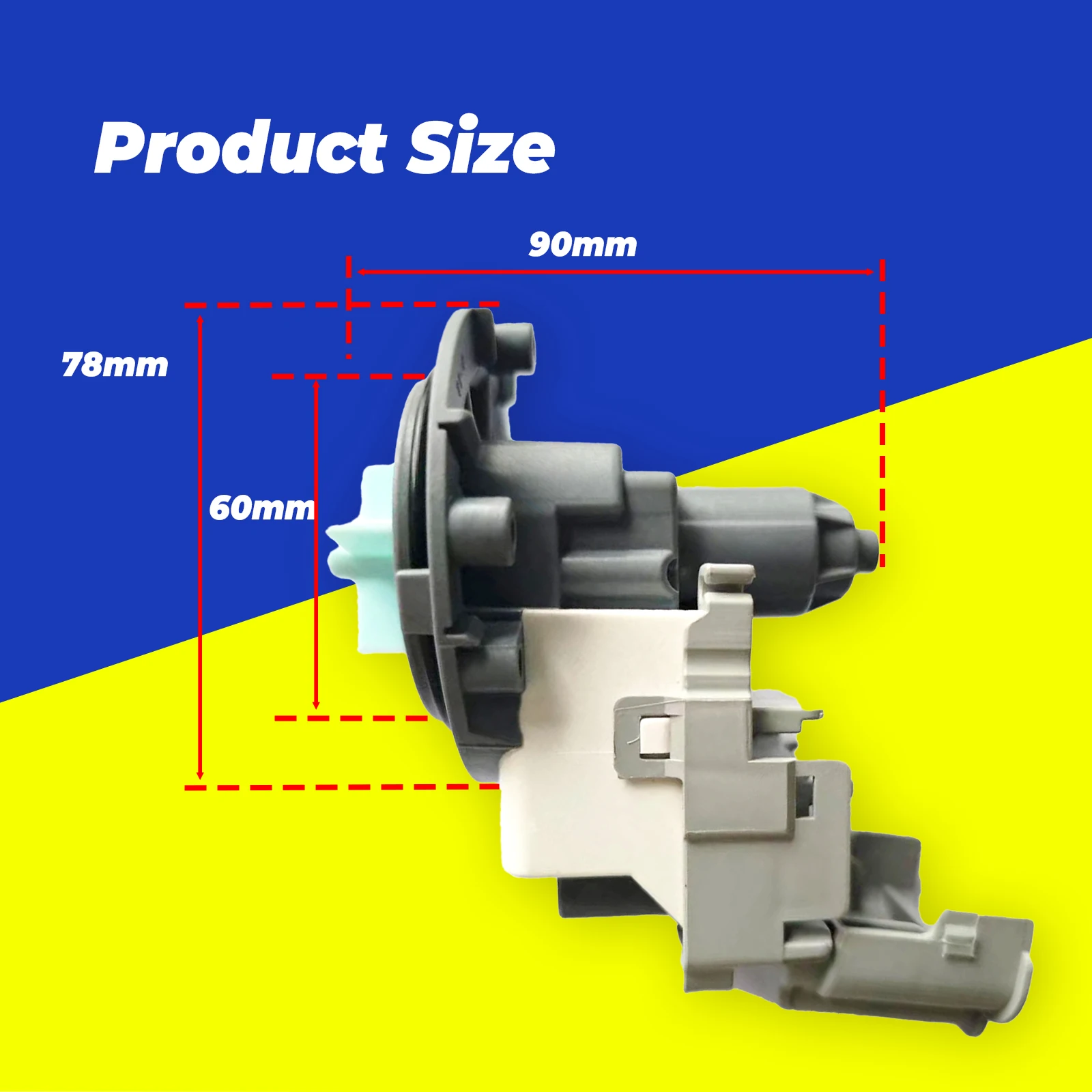 GENUINE New B15-3A DC31-00181C 120V 60HZ Washing Machine Drain Water Pump For Samsung