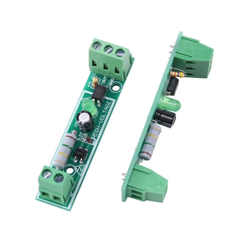 A29F-10PCS AC 220V Optocoupler Isolation Module Voltage Detector Board TTL 3-5V SCM Testing For Microcontroller Adaptive PLC