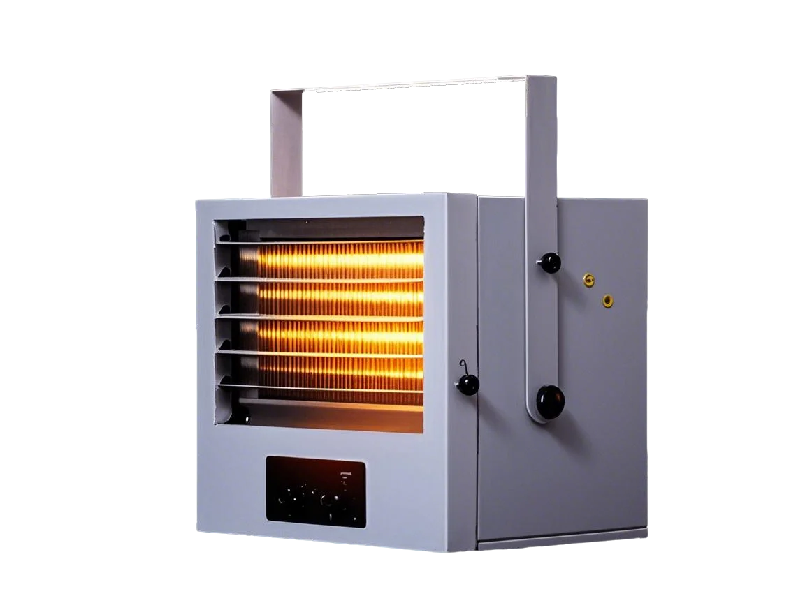 8KW Electric Fan Heater CE Certified 3-Level Temperature Control Space Unit Heater for Warehouse
