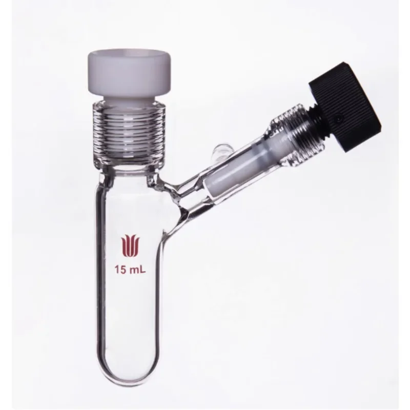 P260001 internal threaded high vacuum, 15ML thick-walled reaction bottle