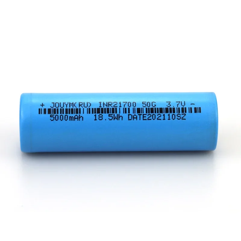 JOUYM 21700 battery lithium rechargeable 5000MAH 3.7 V Power High Discharge 50 A li-ion batteries cell