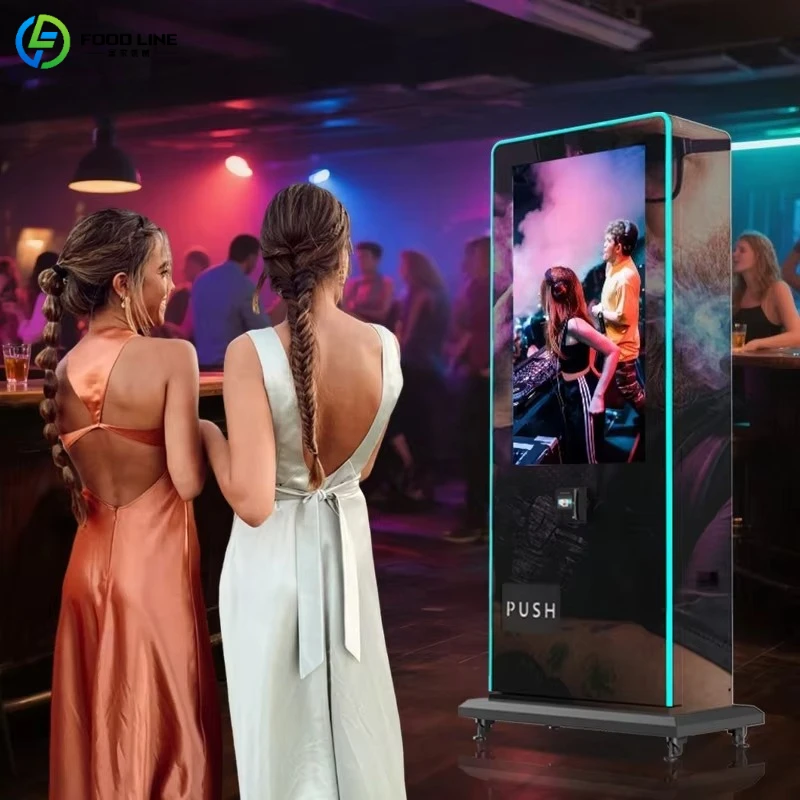 Customized High Stability Age Verification Cigarette Vending Machine AI Face Scan Tobacco Vending Machine for Sale