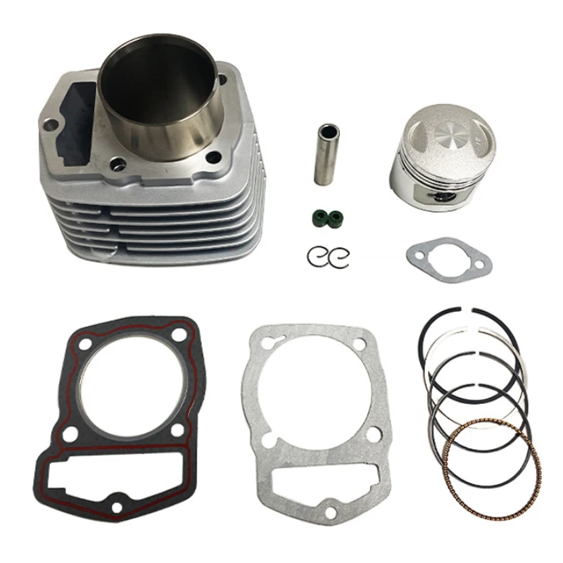 63MM Bore Motorcycle Cylinder Kit for Honda XL185 XL 185 XR200 XL200R TLR200 Piston Rings Gasket Engine Kit Parts Accessories