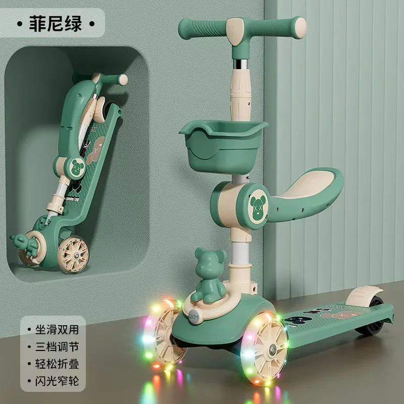 new-design-3-in-1-foldable-kids-scooter-convertible-toddler-glider-and-balance-bike-for-boys-girls-ages-1-to-7
