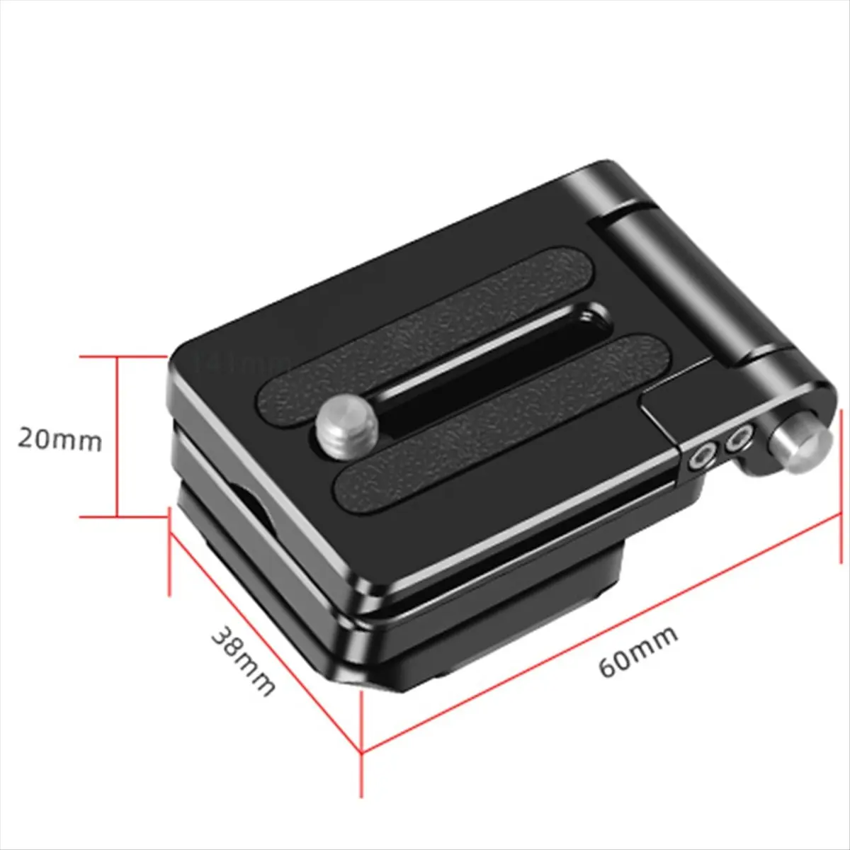 DIGITALBUY Folding DSLR Camera L Bracket Adjust Angle, Cameras Quick Release Plate Suitable for Various Cameras Stabiliz