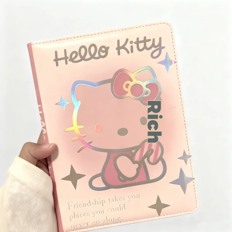 

Kawaii японский стиль мультфильм Hello Kitty кожаный блокнот из мягкой искусственной кожи цветной дневник ценный милый подарок-сюрприз для фанатов