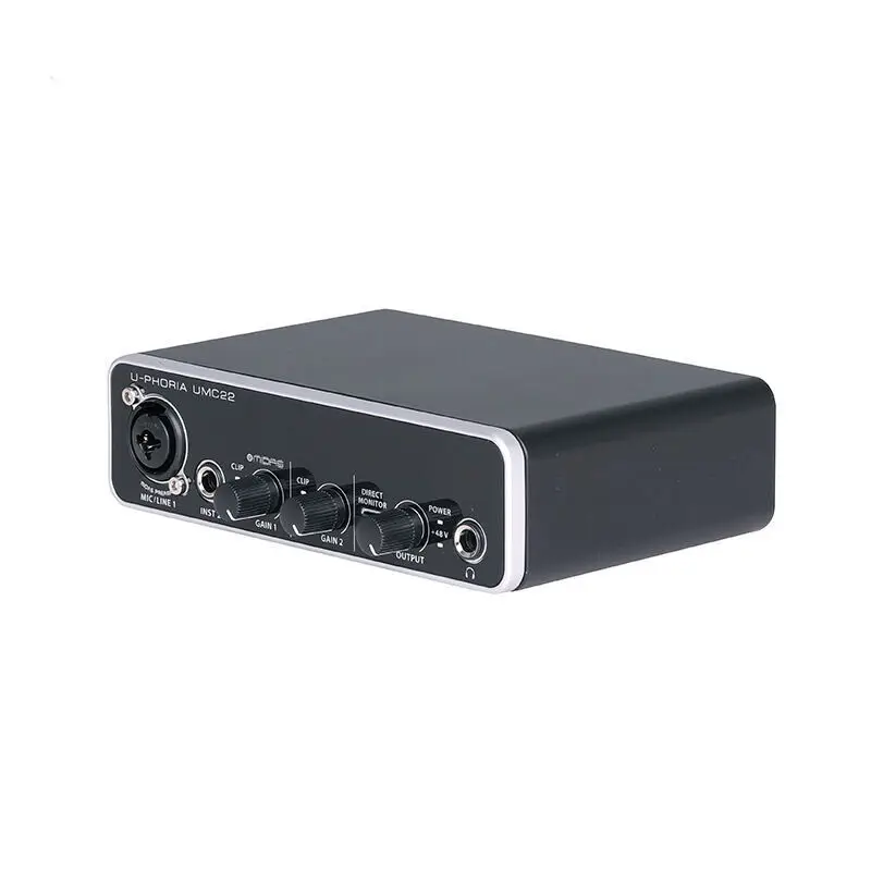 SUM-UMC22 Sound Card o Inteace with Usb Inteace for Singing Recording