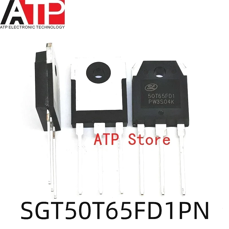 10PCS/LOT 100% Nowy Oryginalny SGT50T65FD1PN 50T65FD1 50T65 TO-3P Tranzystory IGBT 50A 650V TO-247