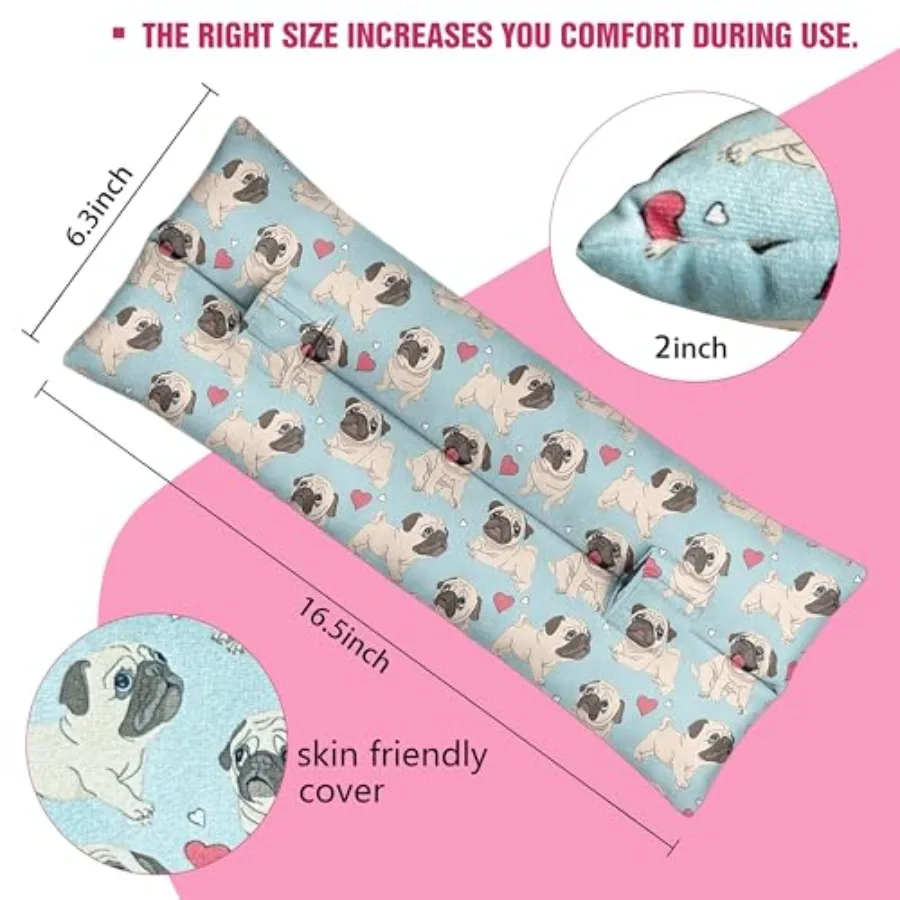 Hysterectomy Pillow with Pocket for Ice/Hot Packs, Post Heart Surgery Seatbelt Pillow, Mastectomy Pillow, Pacemaker Seatbelt Pr
