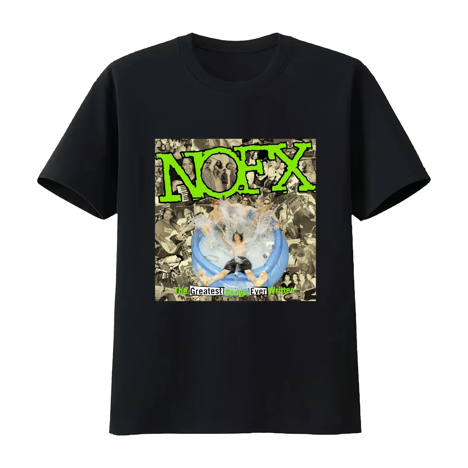 NOFX the greatest songs ever written by us T-Shirt Summer Casual Cotton Tee Oversized Streetwear Tops Vintage Graphic Print