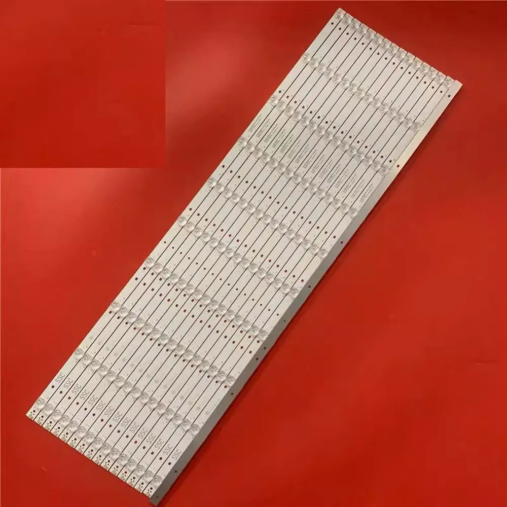 

16 шт./компл. светодиодная лента подсветки для TCL 85P731 85P731X1 85P731X2 HK850WLEDM-JH0AH 06-1-85FX-YSEMC3030-0D20-16X10-937X16MM-220328