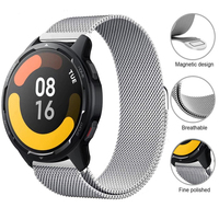 Magnetic Loop Bracelet For Xiaomi Mi Watch S1 Active/Color 2 Strap Replacement Metal Wristband Watch S1/PRO/Active Watchband
