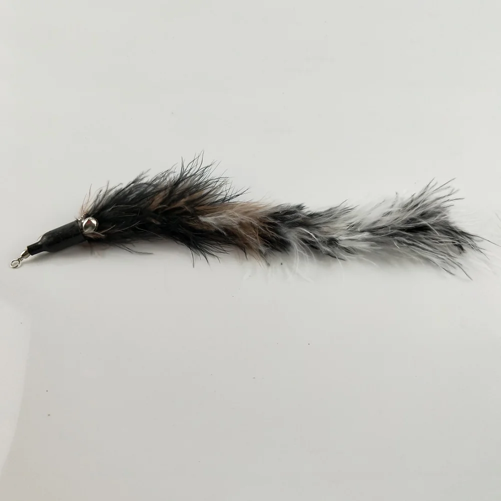 

5Pcs Refill Heads Cat Teaser Wand Replacement for Interactive Catch Stick Pet Entertainment Cats Kittens