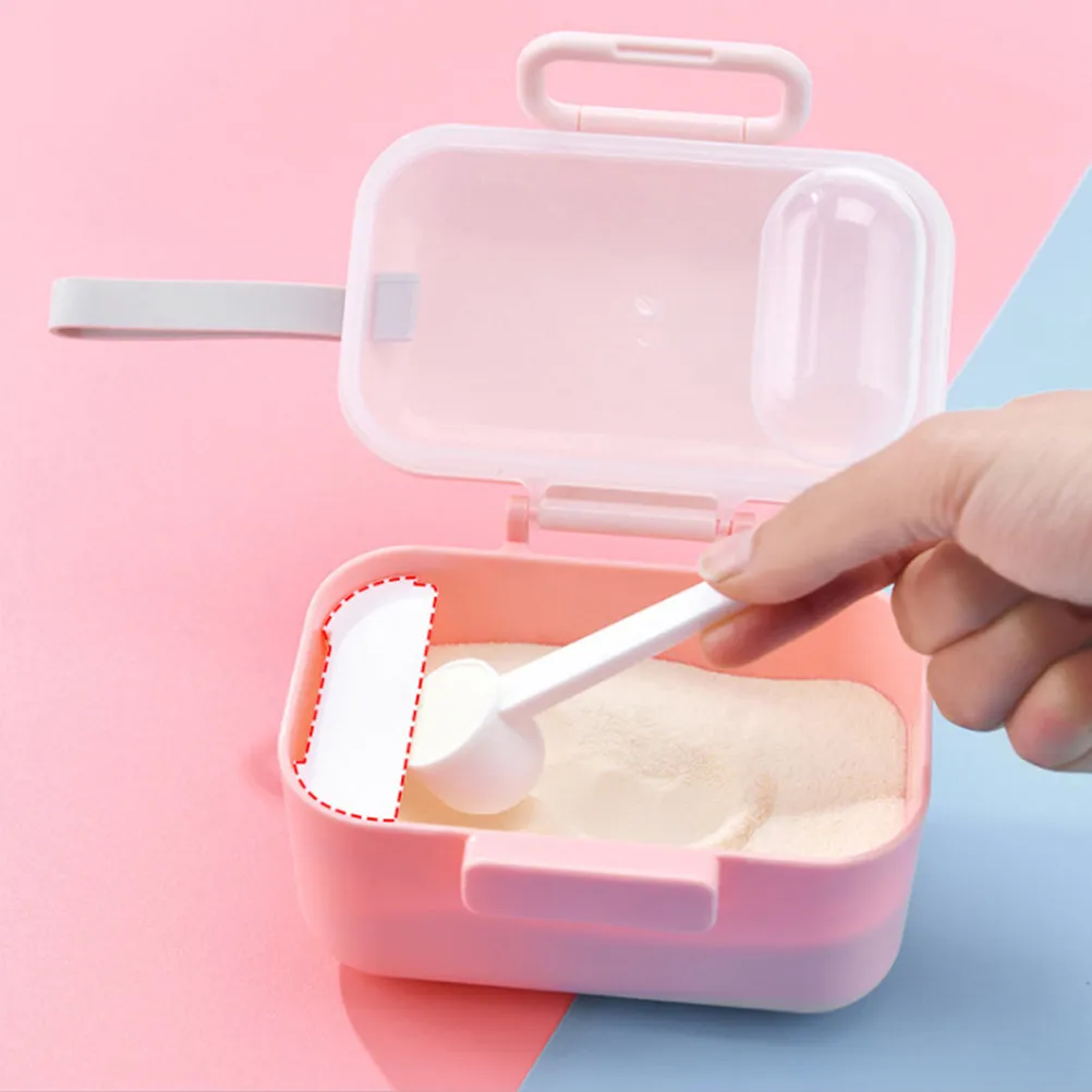 

Коробка для детского молочного порошка, портативный дозатор для смеси, контейнер для хранения молочного порошка в дороге, держатель для детского питания, легкий контейнер для закусок