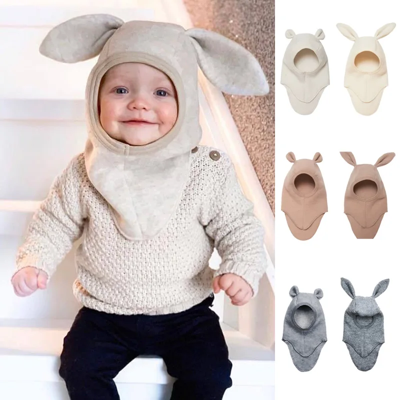 

Baby Hat 2025 Danish Autumn and Winter New Fleece Ear Protection Hat Cute and Foreign